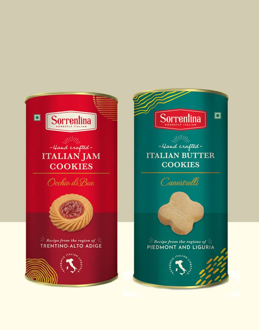 Italian Cookies 120g x 2 - Authentic Butter & Jam Cookies - This is on Us!